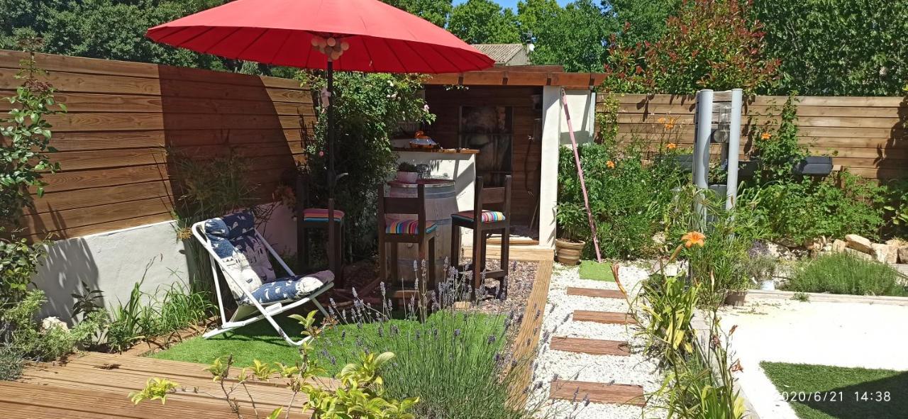 Secret Garden - Chez Gilles Et Tra - Maison D Hote -T2 Super Mignon, Neuf Et Independant , Dans Cadre Agreable Et Zen Valergues Eksteriør billede