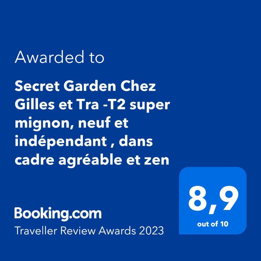 Secret Garden - Chez Gilles Et Tra - Maison D Hote -T2 Super Mignon, Neuf Et Independant , Dans Cadre Agreable Et Zen Valergues Eksteriør billede
